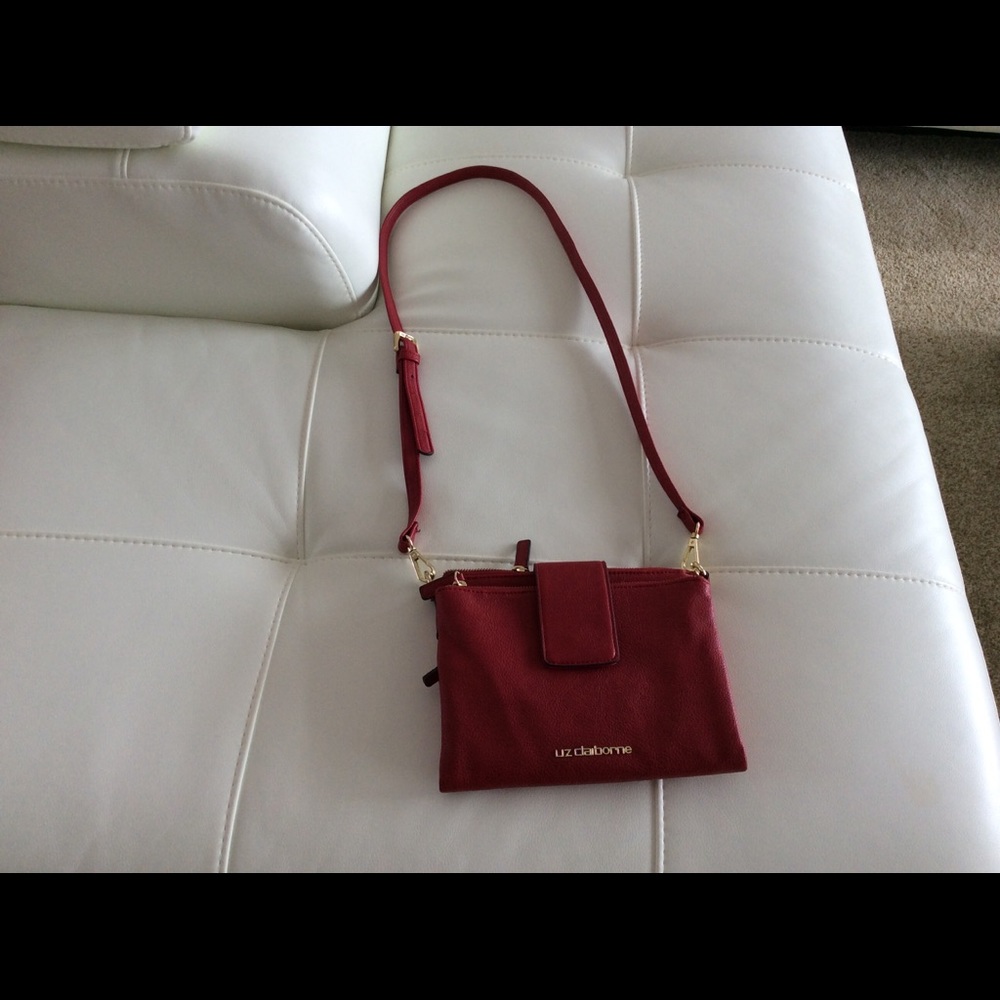 Liz Claiborne Crossbody Red